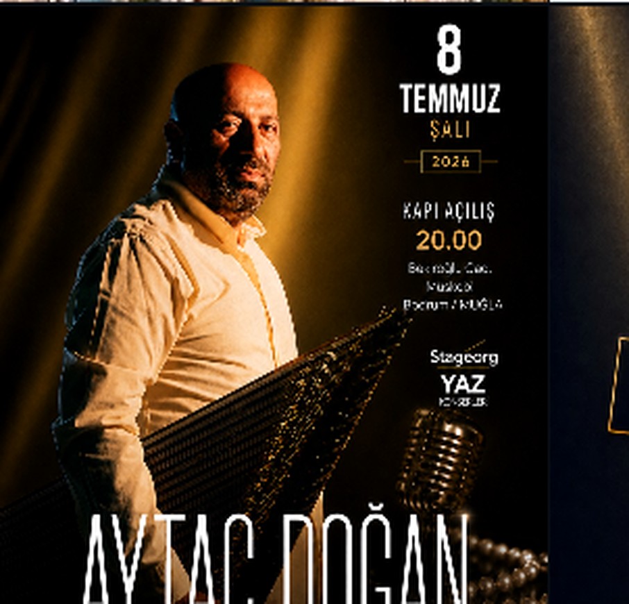 Aytaç Doğan konser afişi