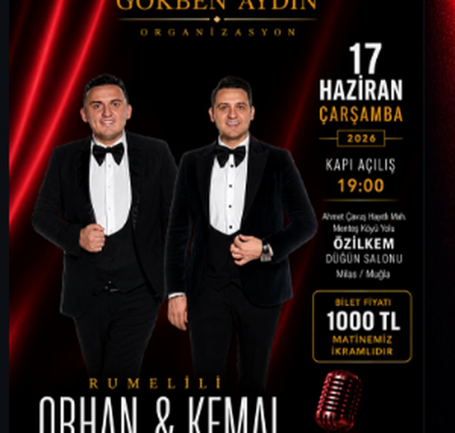Rumelili Orhan & Kemal matine afişi