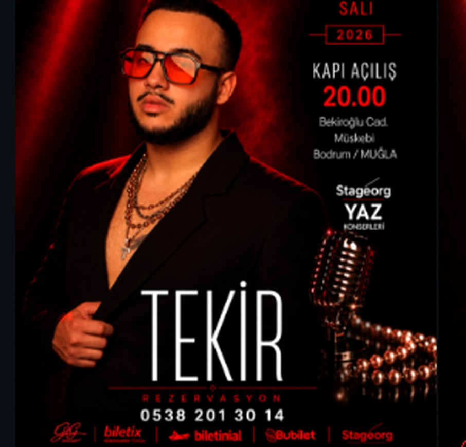 Tekir konser afişi
